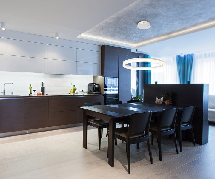 Minuta, 3tier LED Chandelr, Wht