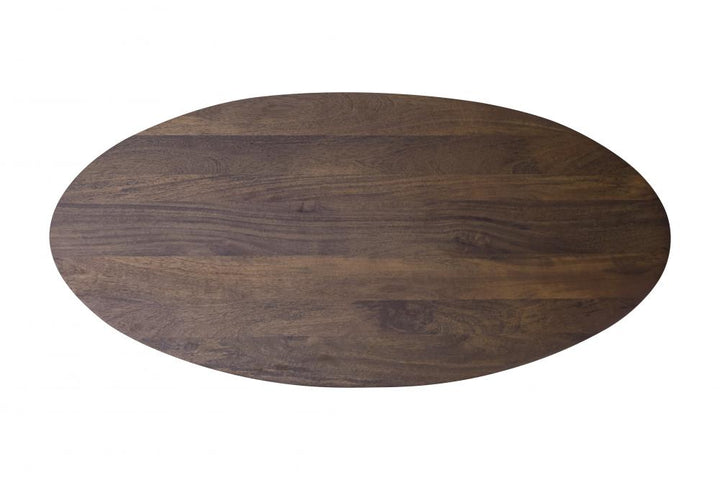 Madhy Brown Wood Coffee Table