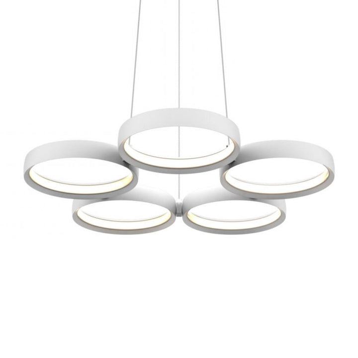 25 Inch 5 Ring LED Pendant Light