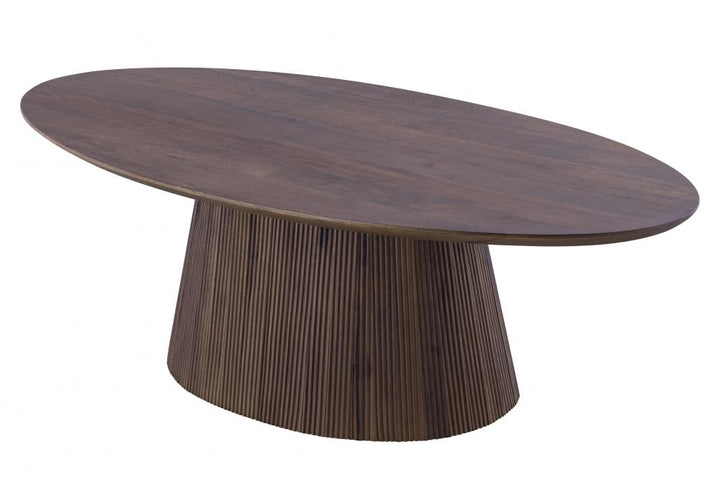 Madhy Brown Wood Coffee Table