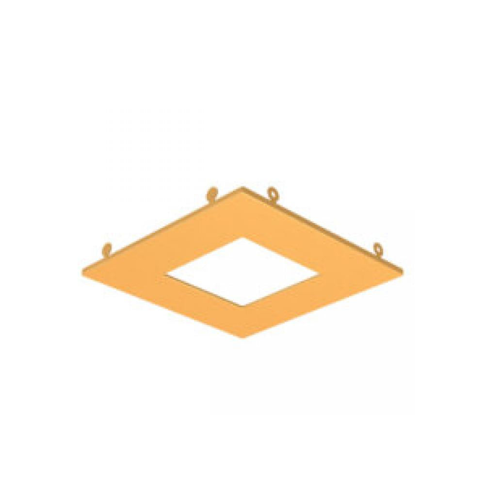 4in Trim Square, Gold