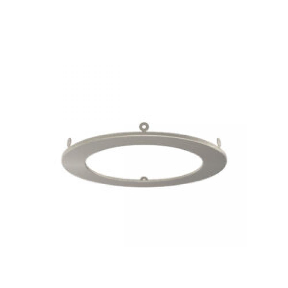 5in Trim Round, Satin Nickel