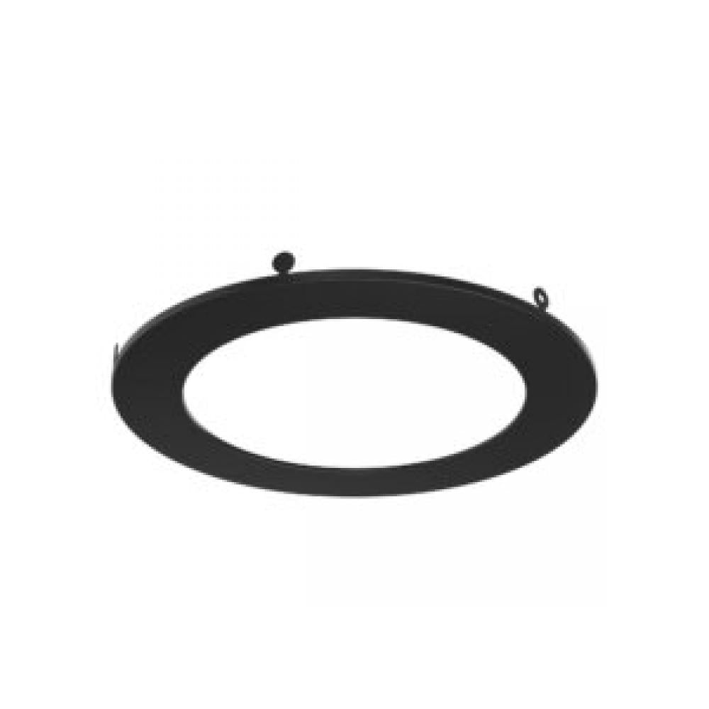 6in Trim Round, Black