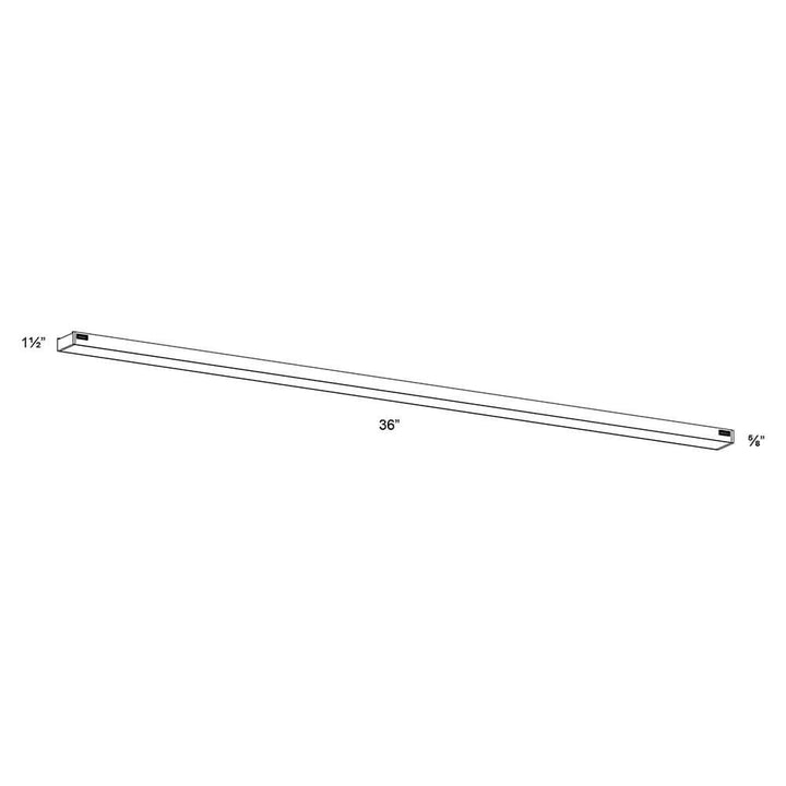 36 Inch Smart RGB+CCT LED Under Cabinet Linear Kit
