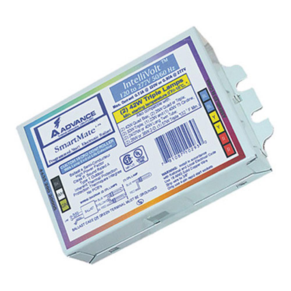 ELE BALLAST (2) 13W CFL 4-PIN 120-277V