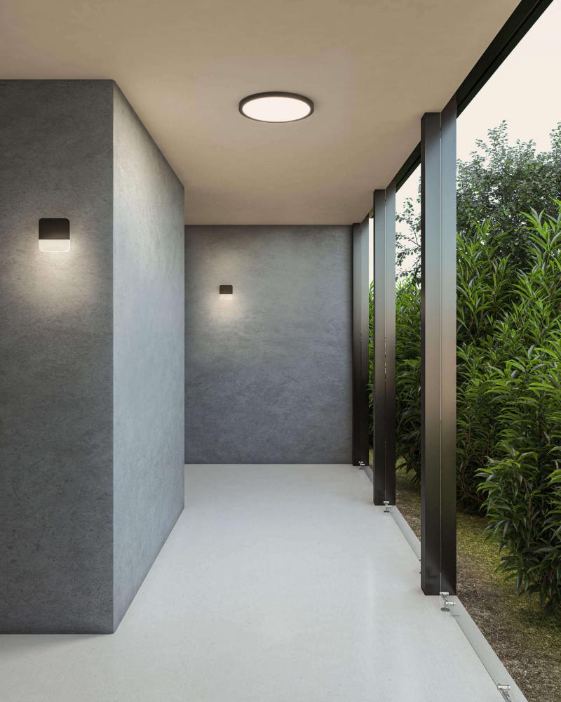 6 Inch Square Ultra Slim Wall Sconce