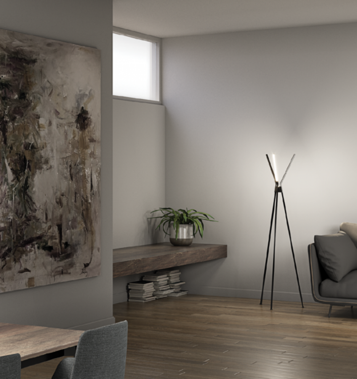 64 Inch Star LED Floor Lamp