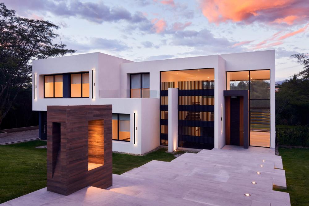 Slim decorative Outdoor modern wall sconce 5CCT