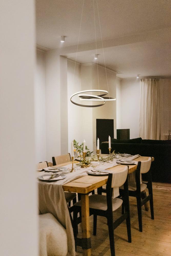 Twirl pendant Small, dimmable - Black