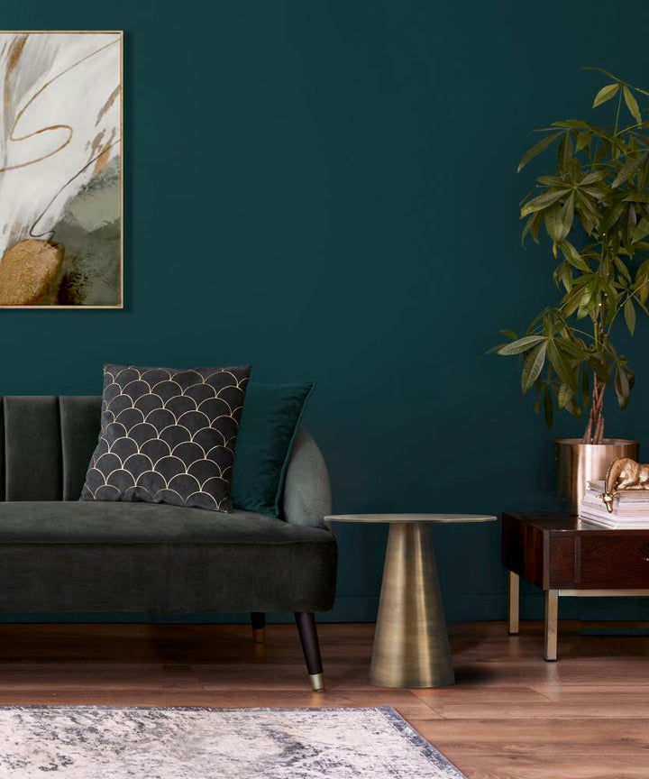 Sona Antique Brass Finished Side Table