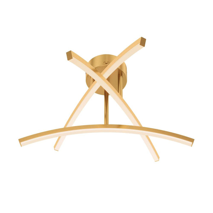 3 Curved Branch Flush Mount