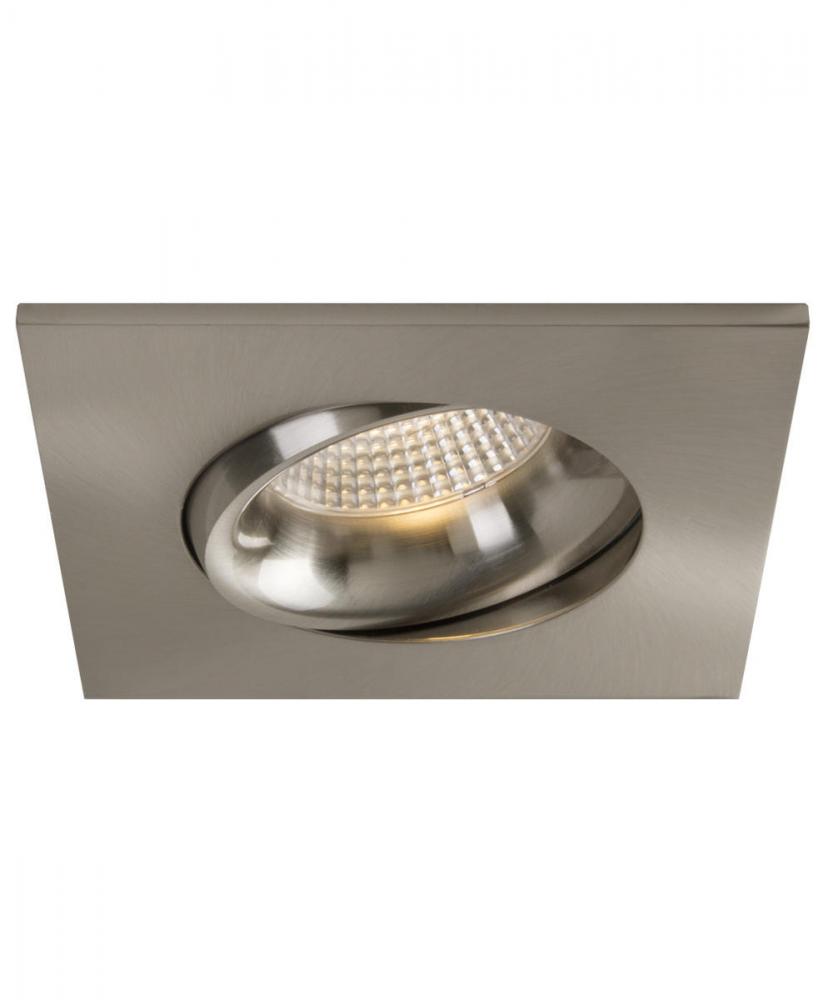 LUNA 3.5&#34; Square Gimbal Brushed Nickel
