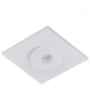 Lite-Line MLED-1S-2S27-2490FWH - MicroLED Square Gimbal