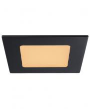 Lite-Line SLM4WS-3020DTW-BK - SlimLED Classic 4" Square