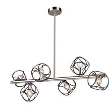 Artcraft AC11567NB - Sorrento 6 Light Island Light