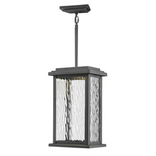 Artcraft AC9075BK - Sussex Drive 1-Light Outdoor Pendant