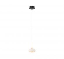 Lib & Co. CA 10193-02 - Adelfia, 1 Light LED Pendant, Matte Black