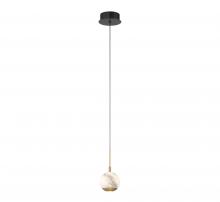 Lib & Co. CA 10202-02 - Baveno, 1 Light LED Pendant, Matte Black