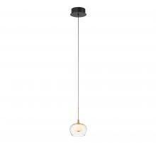 Lib & Co. CA 10211-02 - Manarola, 1 Light LED pendant, Matte Black