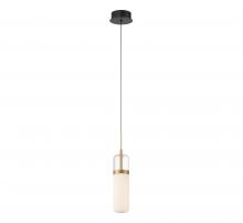 Lib & Co. CA 10220-02 - Verona, 1 Light LED Pendant, Matte Black