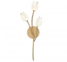 Lib & Co. CA 12083-03 - Belluno, 3 Light LED Wall Mount, Champagne Gold