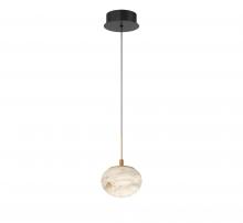 Lib & Co. CA 12119-02 - Calcolo, 1 Light LED Pendant, Matte Black