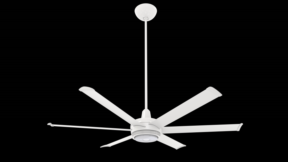 Ceiling Fan Kit, es6, 60&#34;, 100-277V/1PH, 0.05HP, 125W, Universal Mount