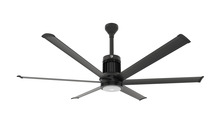 Big Ass Fans MK-I61-061806A728I12S2 - Ceiling Fan Kit, i6, 72", 100-277V/1PH, WiFi/BLE, Indoor, 0.05HP, 125W, Universal Mount