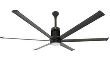 Big Ass Fans MK-I61-071806A728I12S2 - Ceiling Fan Kit, i6, 84", 100-277V/1PH, WiFi/BLE, Indoor, 0.05HP, 125W, Universal Mount