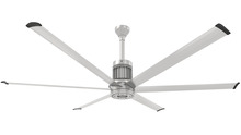 Big Ass Fans MK-I61-071806A727I12 - Ceiling Fan Kit, i6, 84", 100-277V/1PH, WiFi/BLE, Indoor, 0.05HP, 125W, Universal Mount