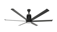 Big Ass Fans MK-I61-061806A728I06 - Ceiling Fan Kit, i6, 72", 100-277V/1PH, WiFi/BLE, Indoor, 0.05HP, 125W, Universal Mount