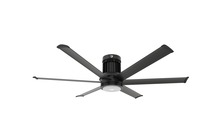 Big Ass Fans MK-I61-051800A728S2 - Ceiling Fan Kit, i6, 60", 100-277V/1PH, WiFi/BLE, Indoor, 0.05HP, 125W, Direct Mount