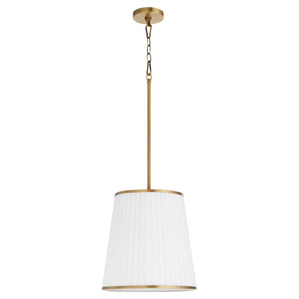 MARLON 3 LIGHT PENDANT - BRUSHED BRASS