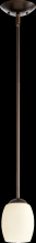 Quorum 3012-8-6 - 8" RIBBED MUSHROOM/WH