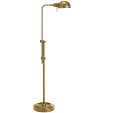 Dainolite DM1958F-AGB - 1LT Incan Adjustable Pharmacy Floor Lamp, AGB