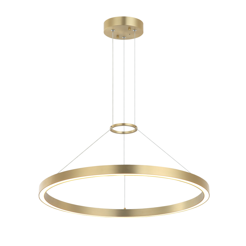 O&#39;Hara Brushed Gold Chandelier