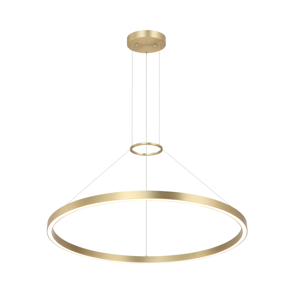 O&#39;Hara Brushed Gold Chandelier