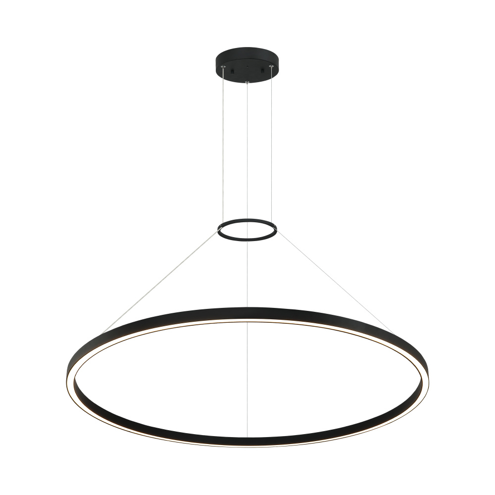 O&#39;Hara Matte Black Chandelier