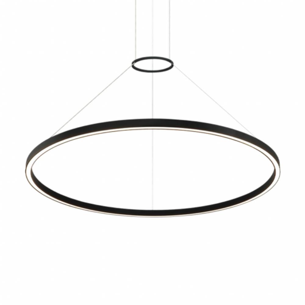 O&#39;Hara Matte Black Chandelier