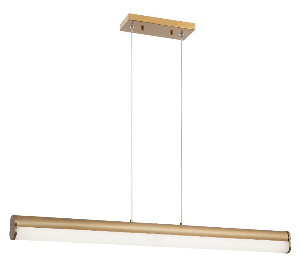 Junction Aged Gold Brass Pendant