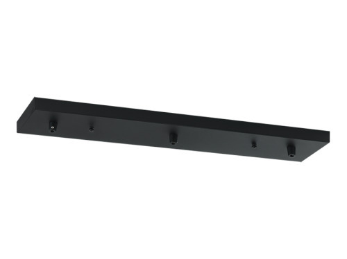 Multi Ceiling Canopy (Line Voltage) Matte Black Canopy