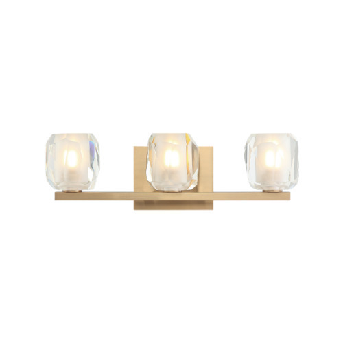 Carleton Aged Gold Brass Vanity