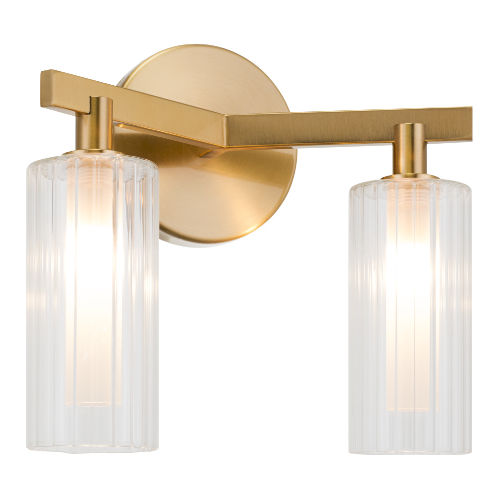 Kristof Aged Gold Brass Wall Sconce