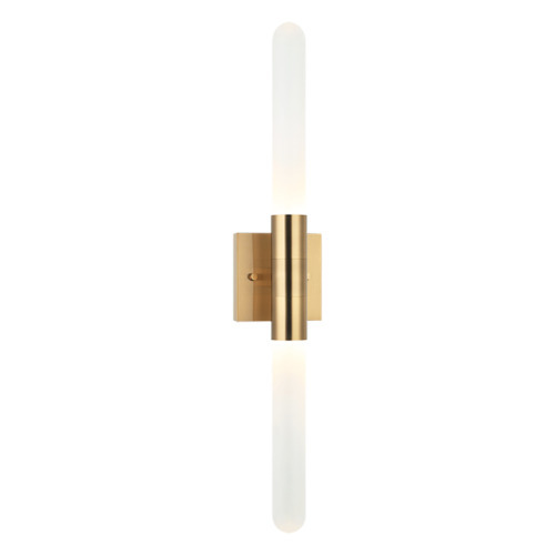 Aydin Aged Gold Brass Wall Sconce