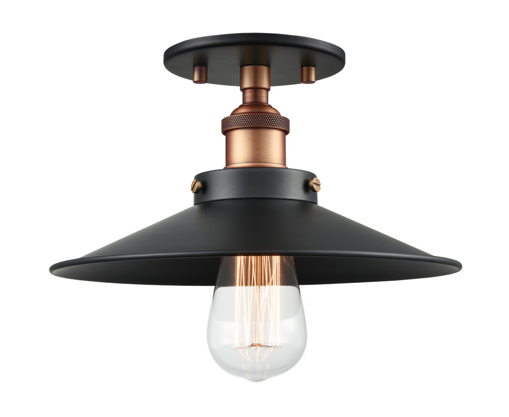 Bulstrode&#39;s Workshop Aged Gold Brass Ceiling Mount