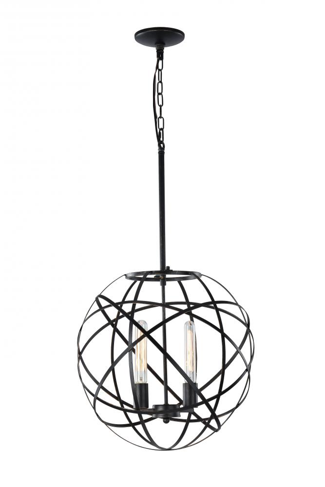 Atom Black Pendant