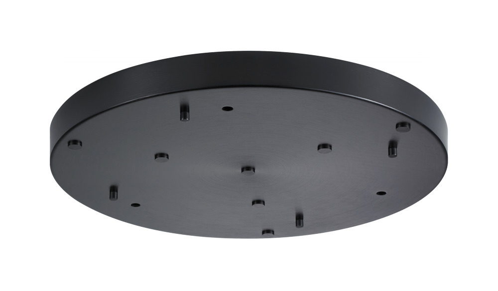 Multi Ceiling Canopy (Line Voltage) Oxidized Black Canopy