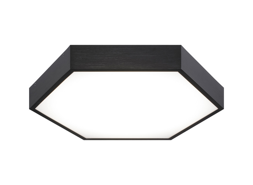 Hexol Oxidized Black Flush Mounts