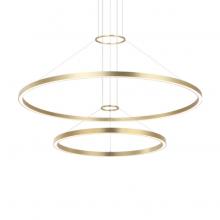 Matteo Lighting C30864BG - O'hara Brushed Gold Chandelier