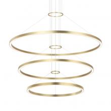 Matteo Lighting C30896BG - O'hara Brushed Gold Chandelier